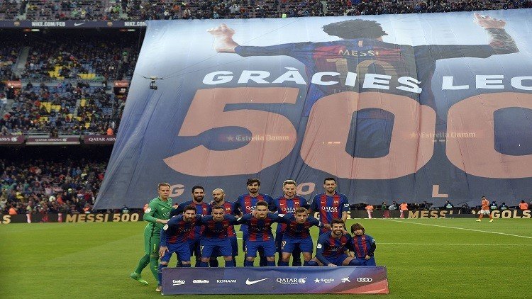 برشلونة يشكو القطري رئيس ملقا بسبب تغريدة