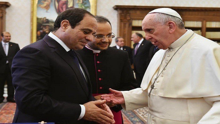 البابا فرنسيس يزور مصر كـ"حاج للسلام"