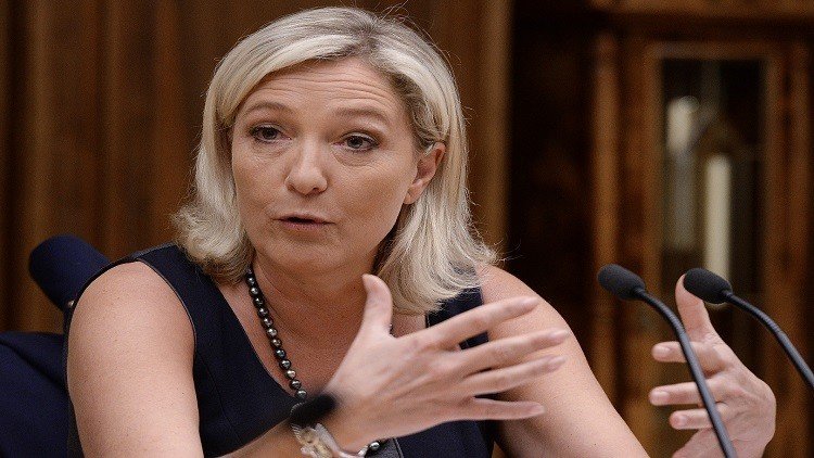 لوبان ستصبح رئيسة فرنسا في حال واحدة
