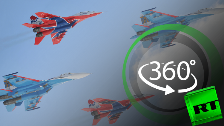 بتقنية الـ 360 درجة.. مجموعة المقاتلات 