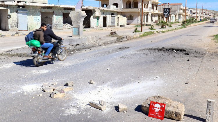 فريق منظمة حظر الأسلحة الكيميائية يبدأ التحقيق في أحداث خان شيخون