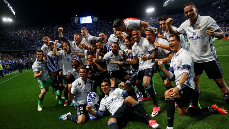 ريال مدريد بطلا للدوري الإسباني لكرة القدم للمرة الـ 33