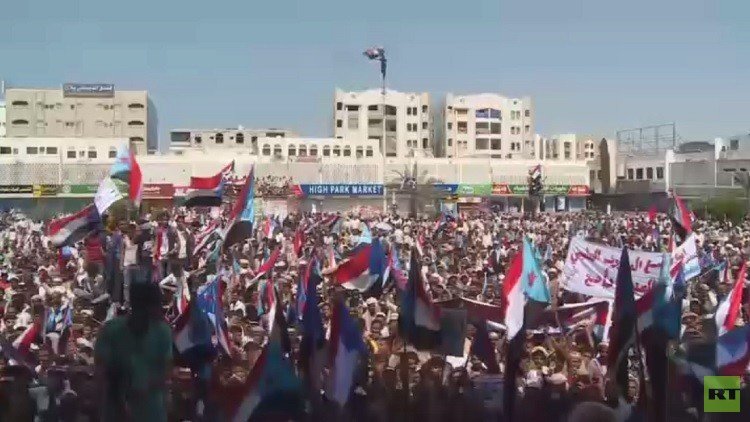 مليونية بعدن لدعم المجلس الانتقالي الجنوبي