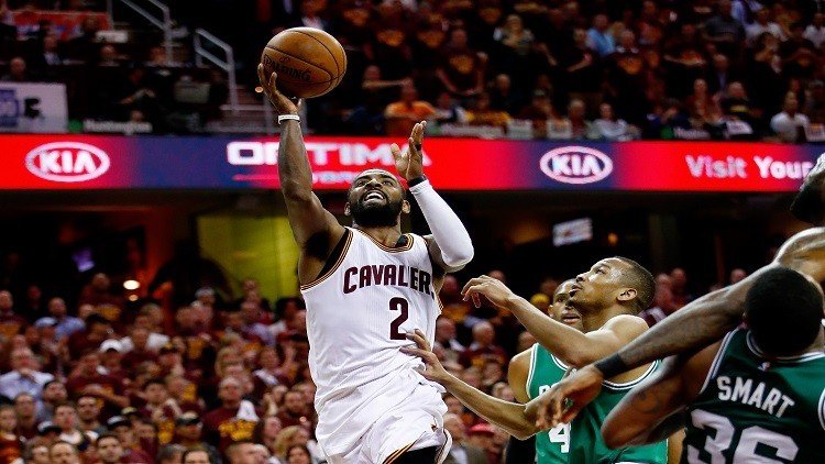 إيرفينج يتألق ويقود كافاليرز للتقدم على سيلتيكس في الـNBA
