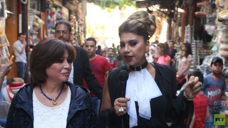 إلهام شاهين تتحدث عن زيارتها لسوريا والرئيس بشار الأسد