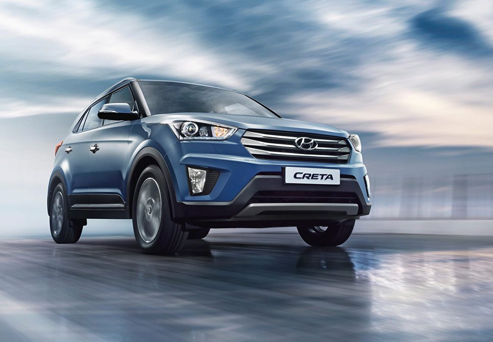 في المرتبة السابعة جاءت سيارة الدفع الرباعي Creta من شركة Hyundai بسعر 940 ألف روبل (نحو 16.49 ألف دولار)