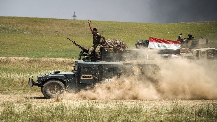 الحشد الشعبي يستعيد السيطرة على منطقة البعاج الحدودية مع سوريا