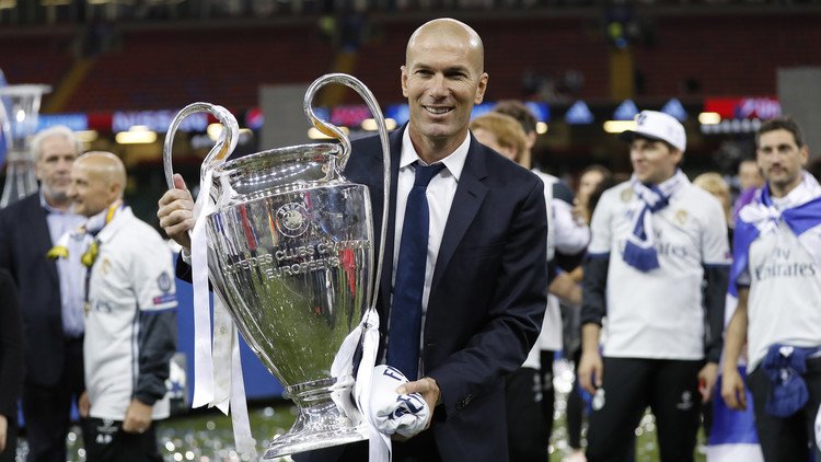 أرقام المدرب زيدان مع ريال مدريد