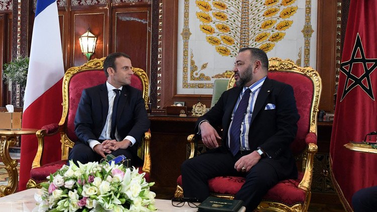 ماكرون في ضيافة ملك المغرب