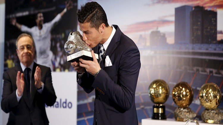 رئيس ريال مدريد يتحدث عن رحيل رونالدو