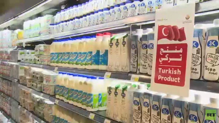 قطر تتجه لاستيراد البضائع التركية 