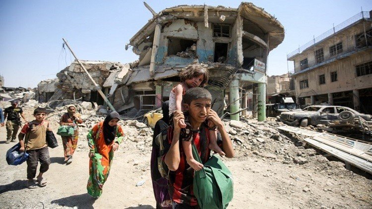 الأمم المتحدة: داعش يستهدف المدنيين أثناء نزوحهم من الموصل
