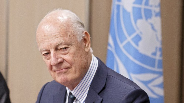 دي ميستورا: نثق بأن هناك فرصة جيدة لنجاح الهدنة في جنوب سوريا