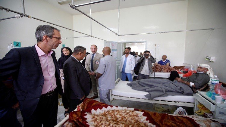الصليب الأحمر: 1802 حالة وفاة بالكوليرا في اليمن منذ شهرين