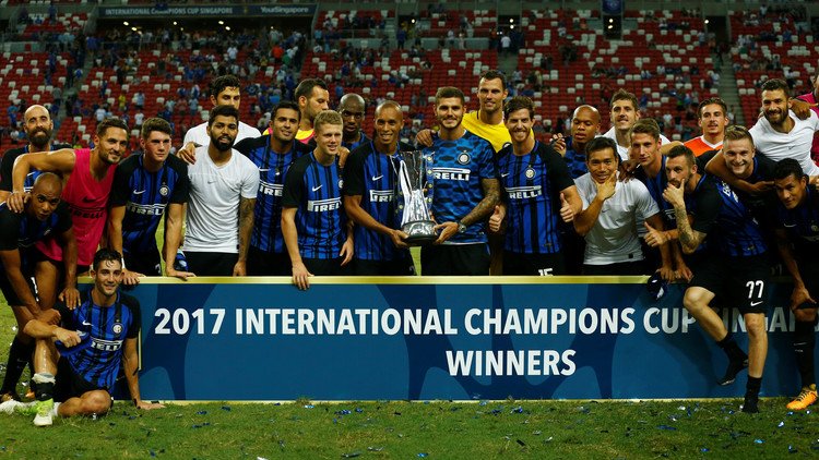 بالفيديو.. إنتر ميلان يعانق كأس الأبطال الدولية الودية في سنغافورة