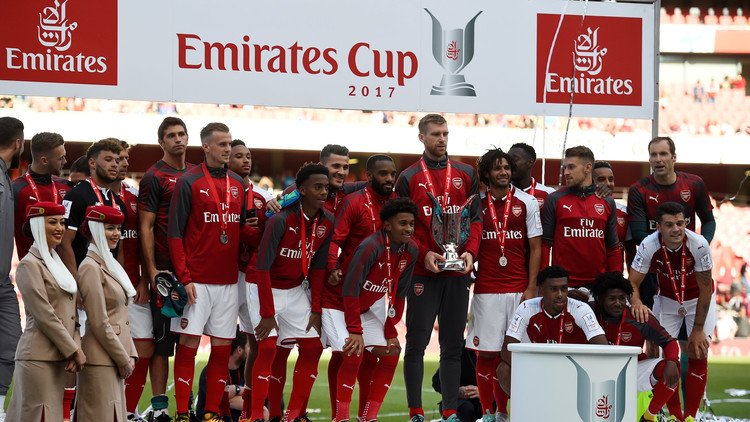 بالفيديو.. أرسنال يرفع كأس الإمارات بفضل غزارة أهدافه
