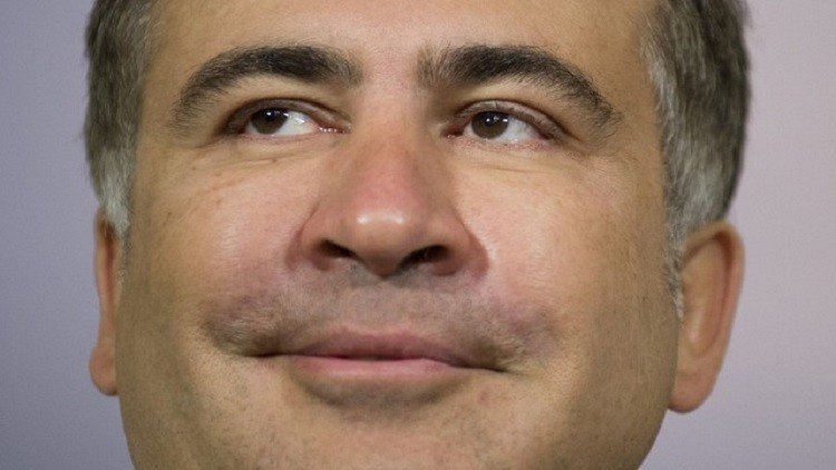 ساكاشفيلي يصل أوروبا دون وثائق سفر!