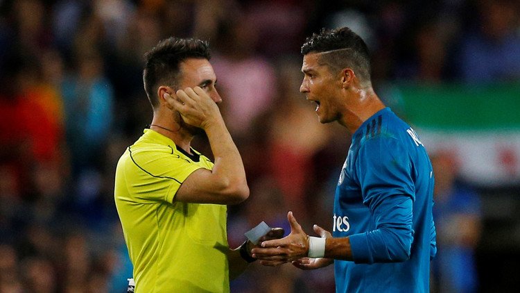ريال مدريد يطعن على قرار طرد رونالدو !
