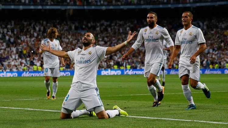 ريال مدريد يتوج بالسوبر الإسبانية على حساب برشلونة