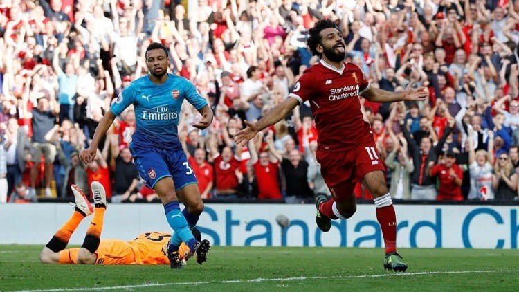 بالفيديو.. الفرعون المصري صلاح يعمق جراح أرسنال