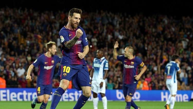 بالفيديو.. برشلونة يسحق إسبانيول في