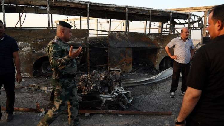 74 قتيلا ونحو 100 جريح حصيلة تفجير العراق المزدوج