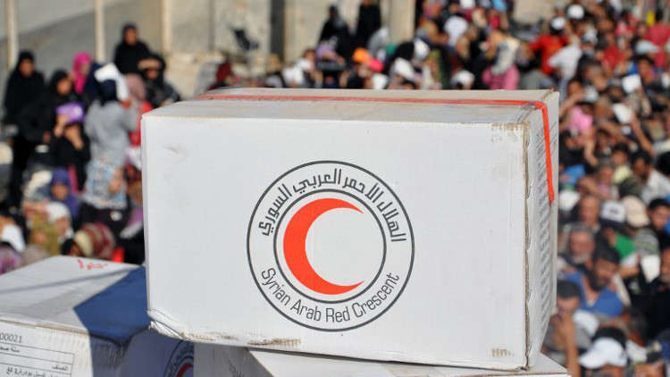 دير الزور تتلقى 2400 طن من المساعدات الإنسانية