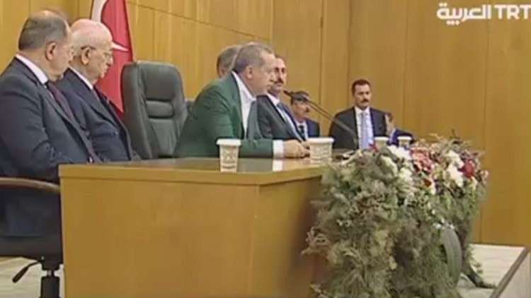 أردوغان: لن نسمح بتقسيم العراق