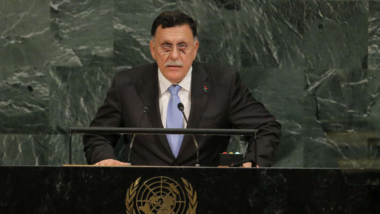 السراج يدعو إلى توحيد المؤسسة العسكرية في ليبيا
