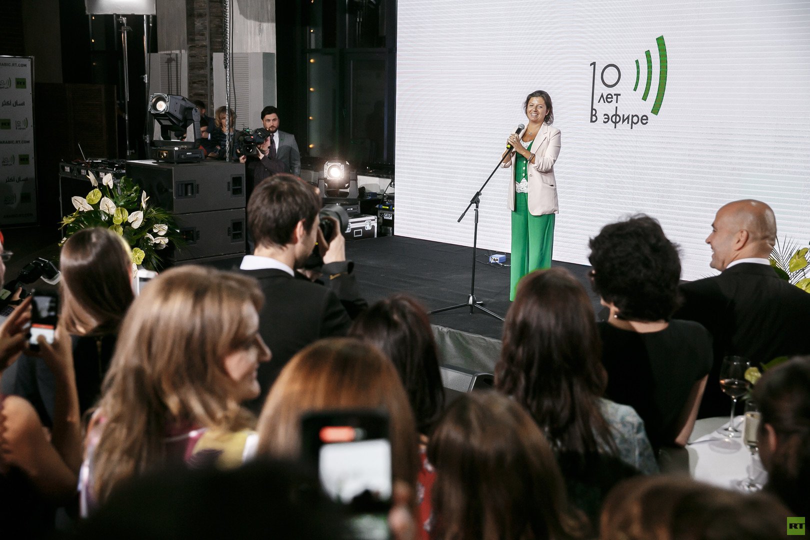 رئيسة تحرير شبكة قنوات RT، مرغريتا سيمونيان