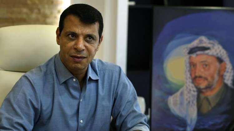دحلان يتحدث بعد أول جلسة للحكومة الفلسطينية في غزة