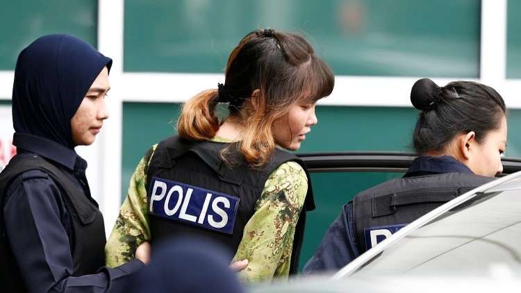مشتبه فيها باغتيال كيم جونغ نام تدربت على شخص آخر