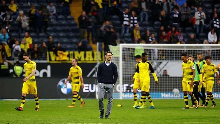 الدوري الألماني.. دورتموند يفرط في الفوز أمام إينتراخت