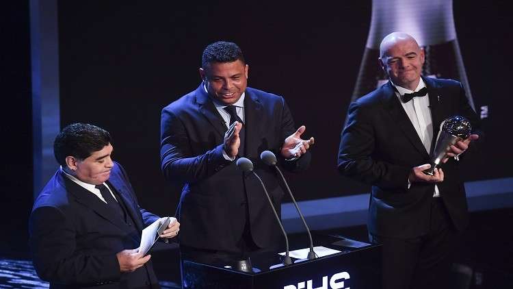 مارادونا: كنت أمثل الإمارات خلال حفل توزيع جوائز "The Best" 