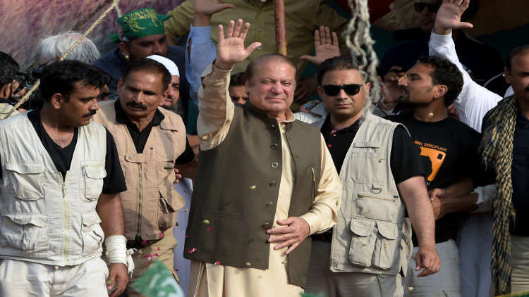محكمة باكستانية تأمر باعتقال رئيس الوزراء السابق نواز شريف