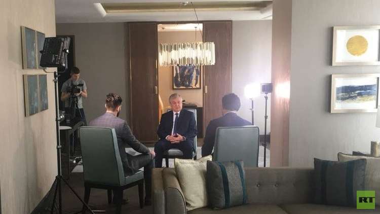 لافرينتيف لـRT: الأسد يدرك أهمية إطلاق الحوار الوطني لحل الأزمة السورية
