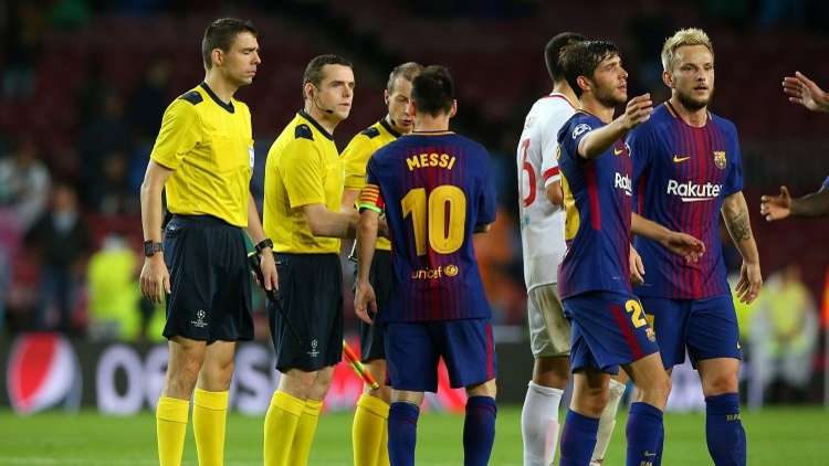 تشكيلة برشلونة ومضيفه أولمبياكوس