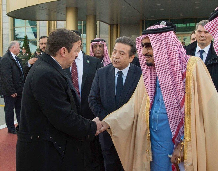 الملك سلمان يغادر روسيا