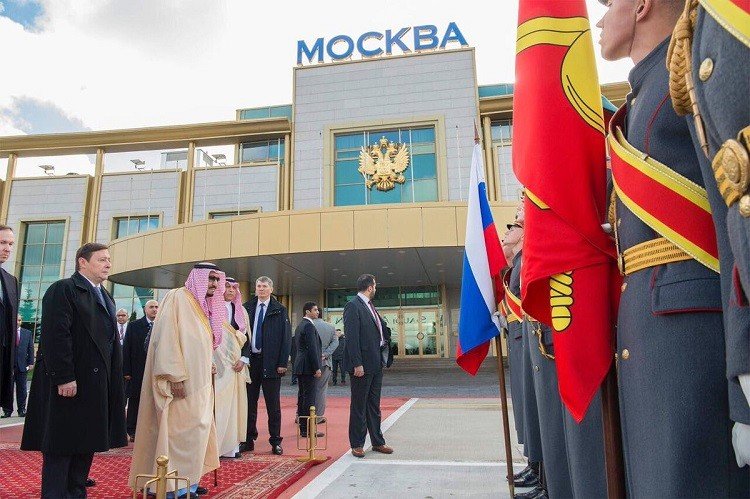 الملك سلمان يغادر روسيا