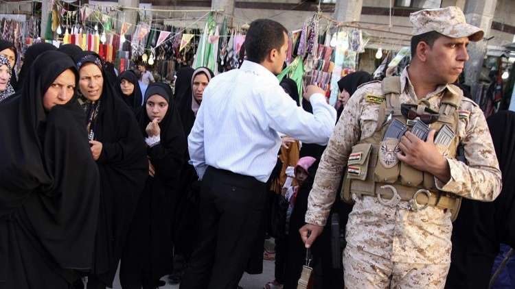 إصابة 30 إيرانيا جراء انقلاب حافلة كانت تقلهم إلى مدينة "النجف" العراقية