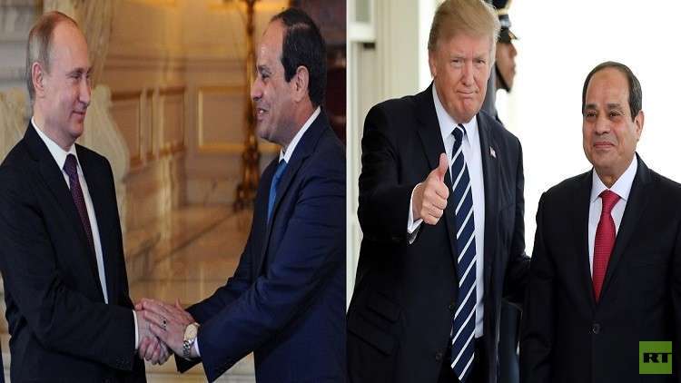 السيسي يتحدث عن علاقته بكل من بوتين وترامب