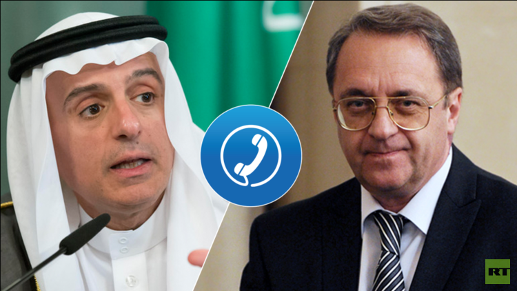 الجبير يطلع بوغدانوف على حملة مكافحة الفساد السعودية