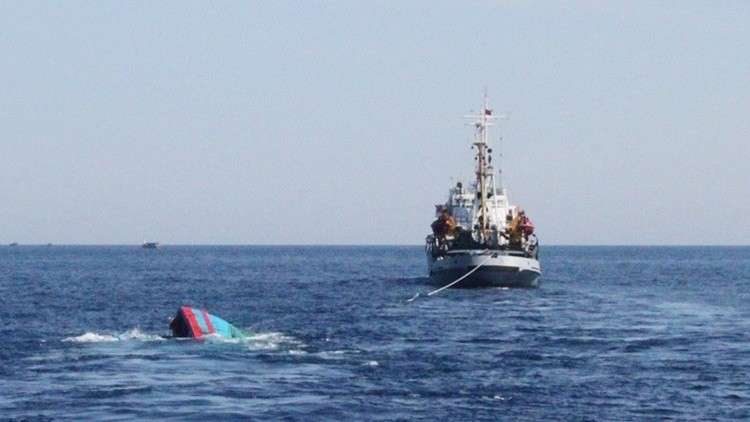 اصطدام سفينتين في خليج فنلندا 