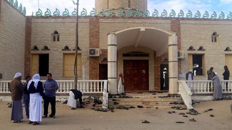 مصر.. هجوم الروضة بدأ من تبة عالية نصب فوقها مدفع رشاش