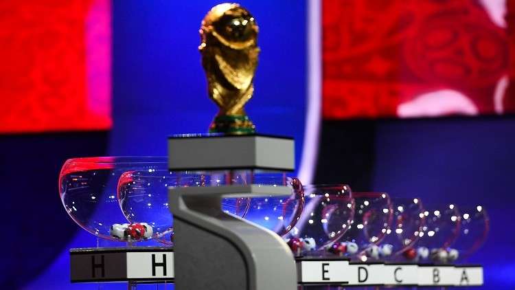 نتائج قرعة مونديال روسيا.. منتخب عربي في مجموعة الموت