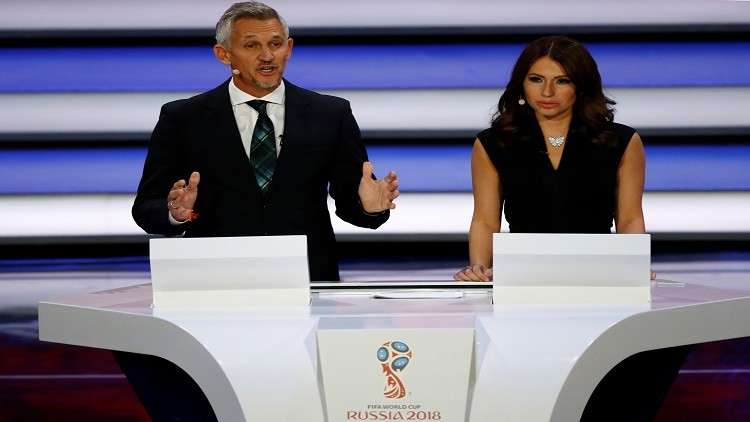 كيف ردّت مقدمة حفل سحب قرعة كأس العالم 2018 على الإيرانيين؟