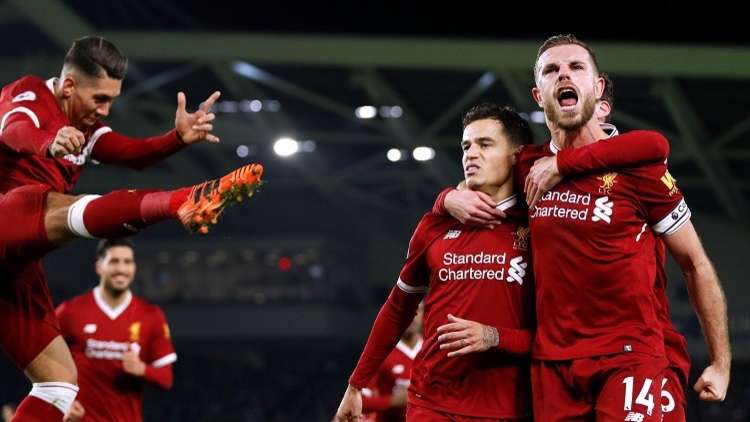 ليفربول يكتسح برايتون بخماسية