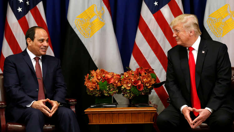 ترامب يبلغ السيسي بنيته نقل السفارة الأمريكية في إسرائيل إلى القدس