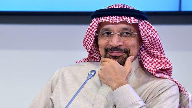 الفالح يشارك بتدشين مشروع غاز في روسيا