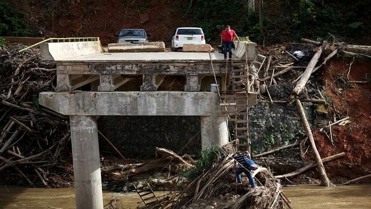 مصرع 64 شخصا بإعصار في بورتوريكو  